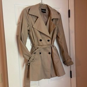 Express Tan Trench Coat/Jacket